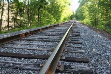 Yaz aylarında demiryolu