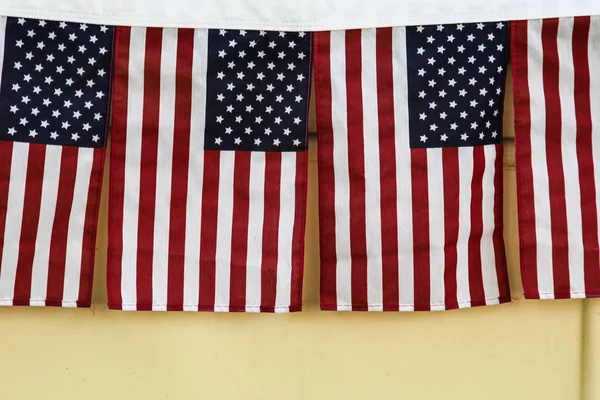 Bandera americana decorativa —  Fotos de Stock