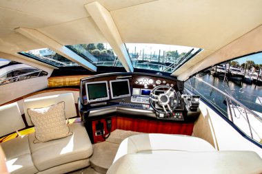 Boat interior - Sunseeker Manhattan 60 clipart