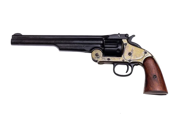 Gun replica on white background — Stock Fotó