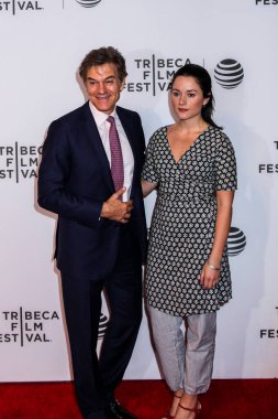 NEW YORK, NY - APRIL 18: Dr. Mehmet Oz (L) and Arabella Oz (R) attends 'Equals' Premiere - 2016 Tribeca Film Festival at John Zuccotti Theater at BMCC Tribeca Performing Arts Center on April 18, 2016 in New York City