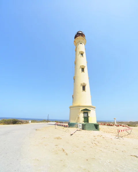 Californië ligthouse in aruba — Stockfoto