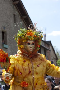 Yvoire (Mayıs 2012 yılında Venedik Karnavalı)
