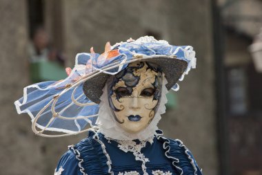 Yvoire (Mayıs 2012 yılında Venedik Karnavalı)