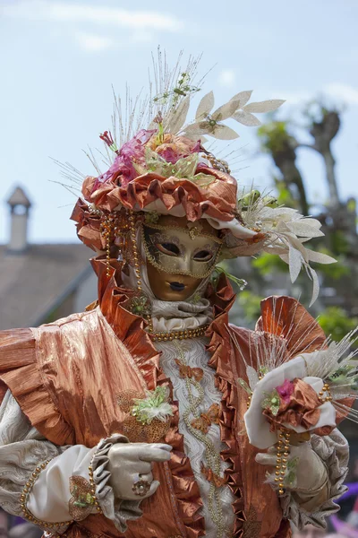 Benátky Karneval Yvoire (květen 2012) — Stock fotografie