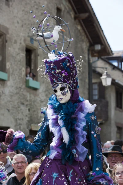 Benátky Karneval Yvoire (květen 2012) — Stock fotografie