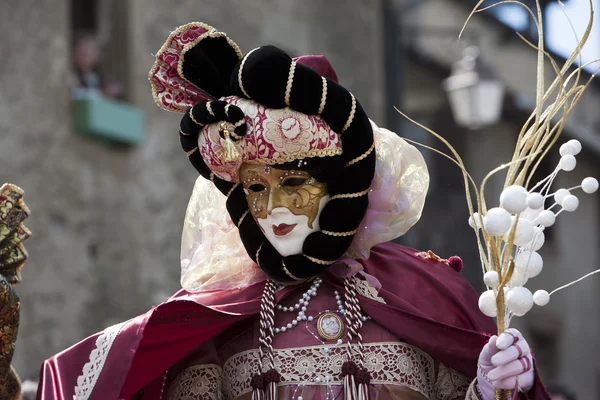 Carnaval van Venetië in Yvoire (mei 2012) — Stockfoto