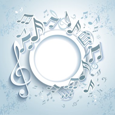 soyut müzik çerçeve.