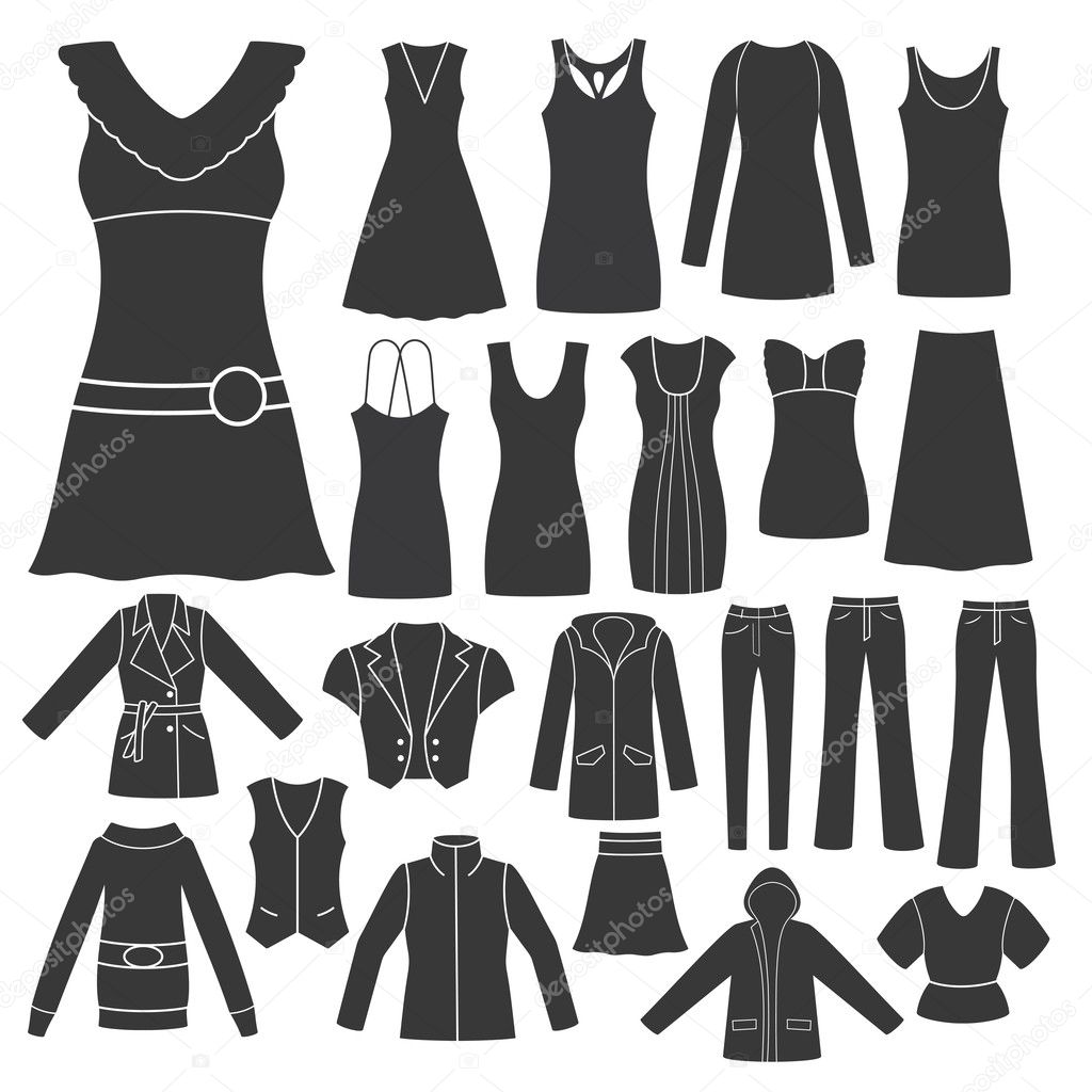 Set of Women's Clothing.