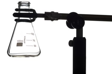 Destek üzerinde sabit flask