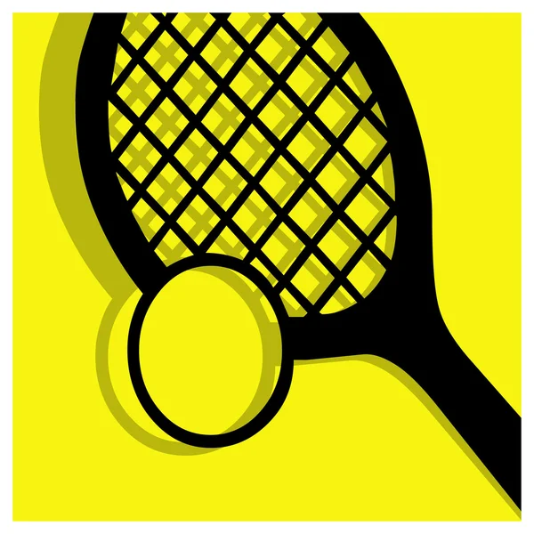 Tennis pictogram — Stock Vector