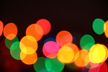 renkli bokeh arkaplanı