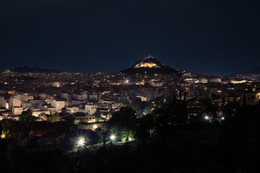 Acropolis likavitos Atina görünümü
