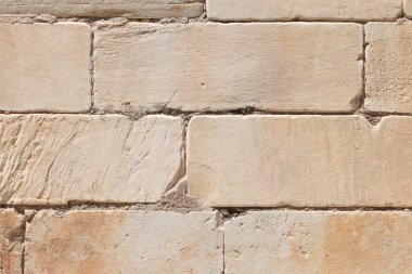 Taş duvar dokusunun arkaplanı.