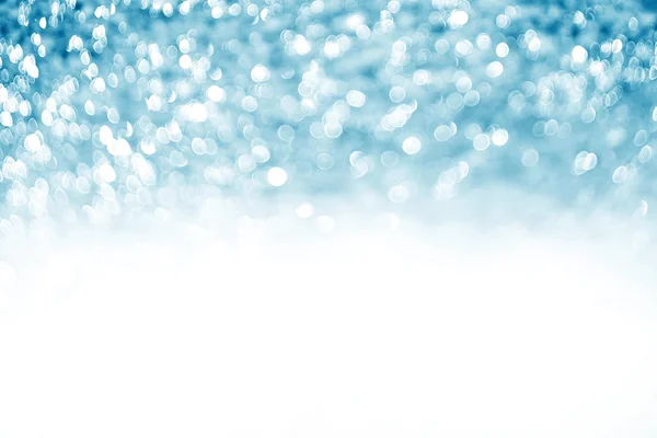 Lampjes op blauwe background.christmas lichten — Stockfoto
