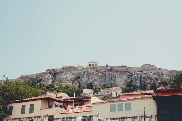 Blick auf die Akropolis — Stockfoto