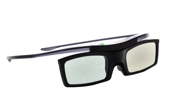 3d óculos ativos isolados sobre branco — Fotografia de Stock