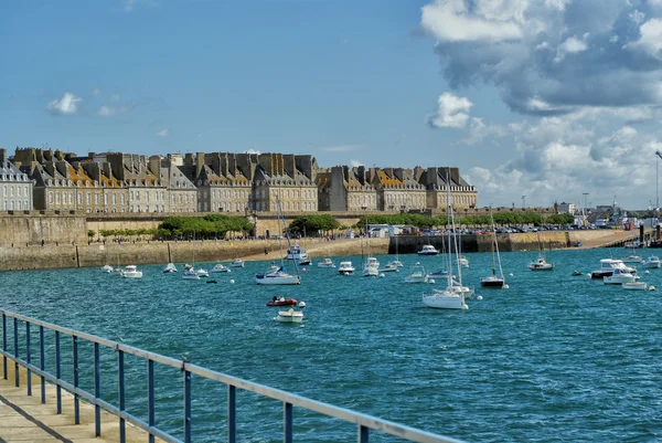 Záliv saint-malo, Francie — Stock fotografie