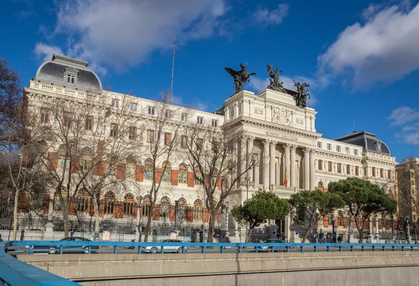 Spanien. Madrid. ministeriet för jordbruk Royaltyfria Stockfoton