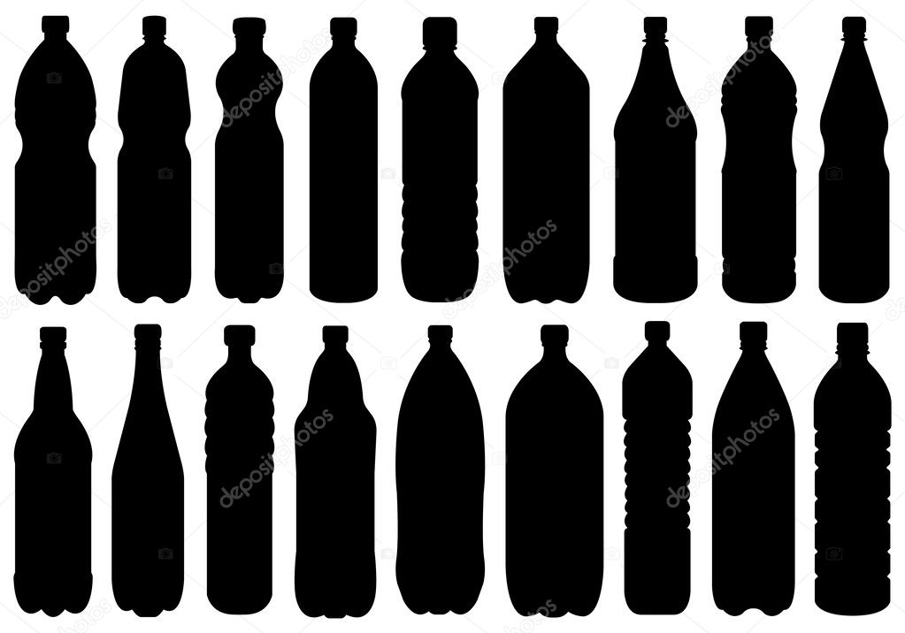 Set Of Different Bottles