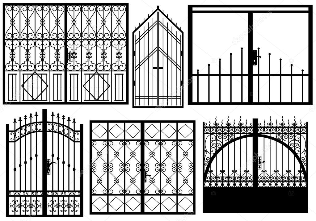 Set of different gates