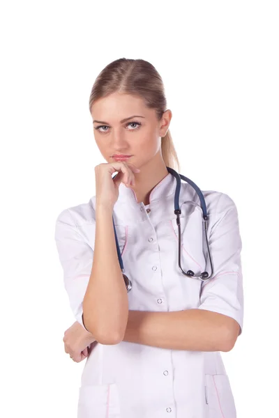 Retrato de una doctora. para mantener el espectáculo —  Fotos de Stock