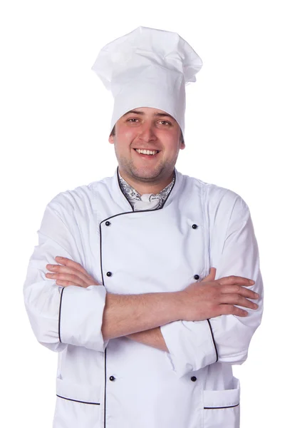 Retrato chef masculino —  Fotos de Stock