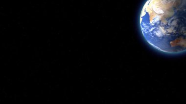 uzayda uçuş Dünya