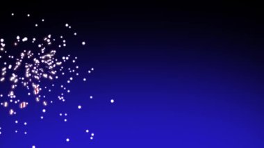 2013 yeni yıl, metin animasyon video