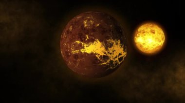 ıssız gezegenin, yangın