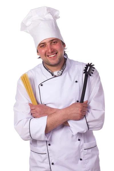 Retrato chef masculino —  Fotos de Stock