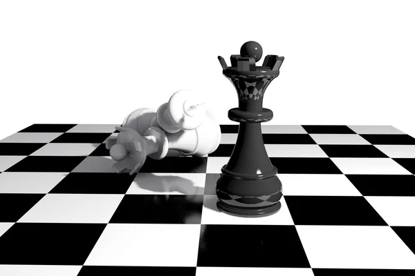 Šachová šachová deska Royalty Free Stock Obrázky