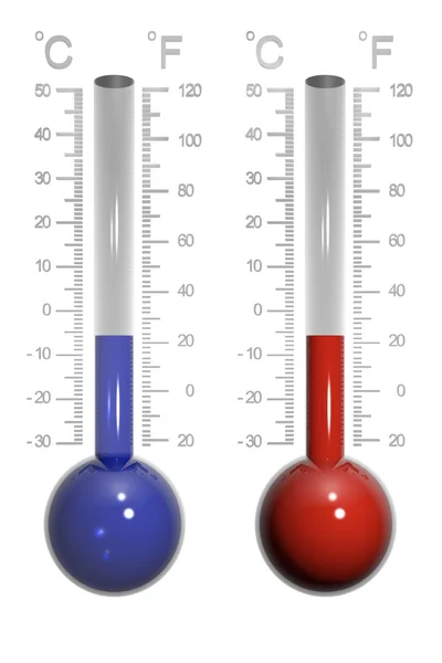 Glas thermometer thermometer. — Stockfoto