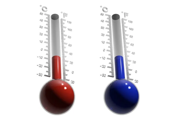 Thermometer aus Glas. — Stockfoto