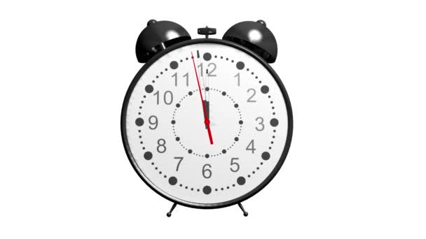 Reloj despertador — Vídeos de Stock