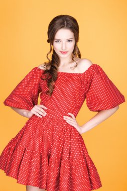 güzel pin-up kızı