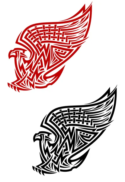 Griffin symbol in celtic style — Stock Vector