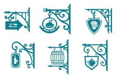 barlar, tavernalar ve restoranlar Vintage belirtileri
