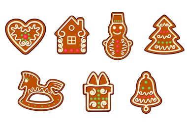 gingerbread Noel nesneler