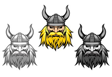 agresif viking savaşçıları