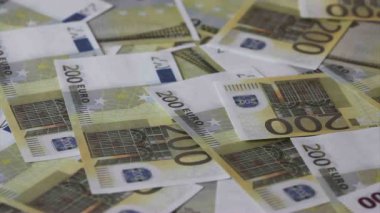 200 euro banknot arka plan