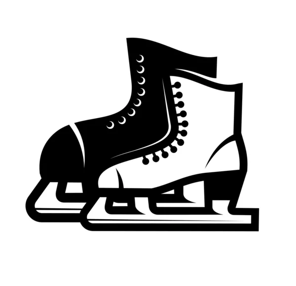 Skates symbol, such a logo. — Stock Vector