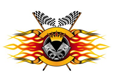 yarış sembolü, böyle bir logo