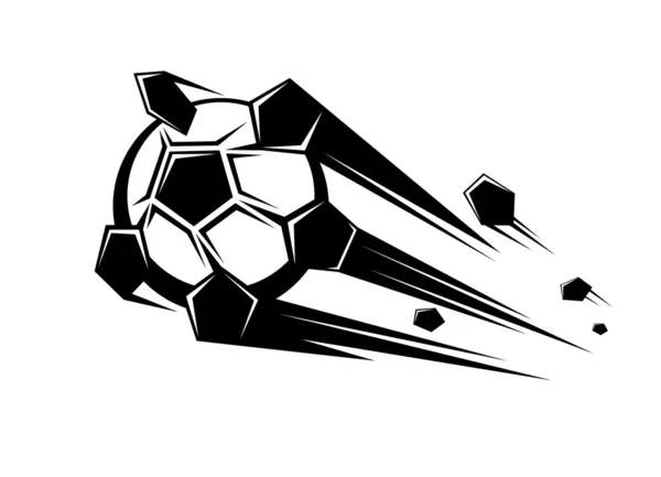 フットボールの記号は、このようなロゴ. — ストックベクタ