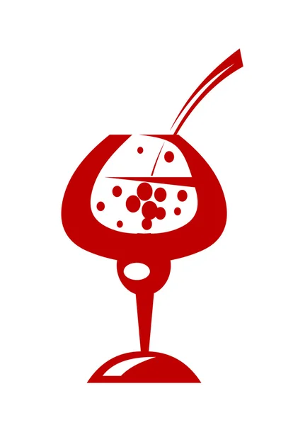 Verse alcohol cocktail, dergelijke logo. vector versie ook beschikbaar in galerij — Stockvector