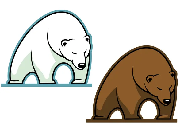Großer Kodiak-Bär — Stockvektor