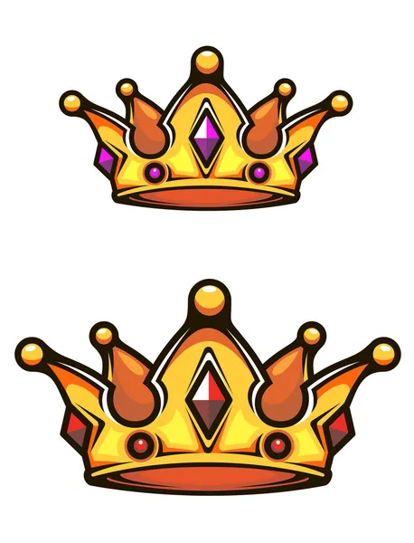 Vintage heraldic crown — Stock Vector