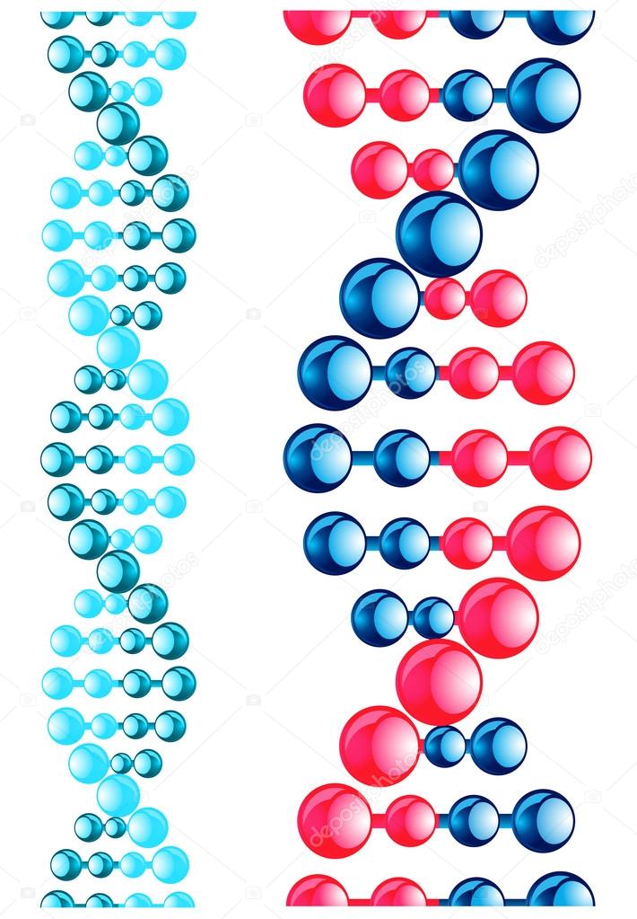 Molecule with DNA elements