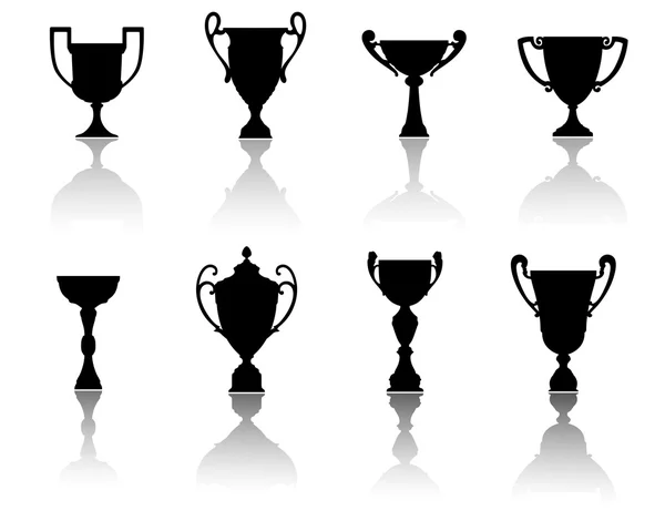 Sport cups and awards — Stock Vector