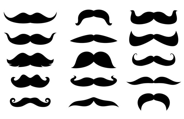 Man moustaches